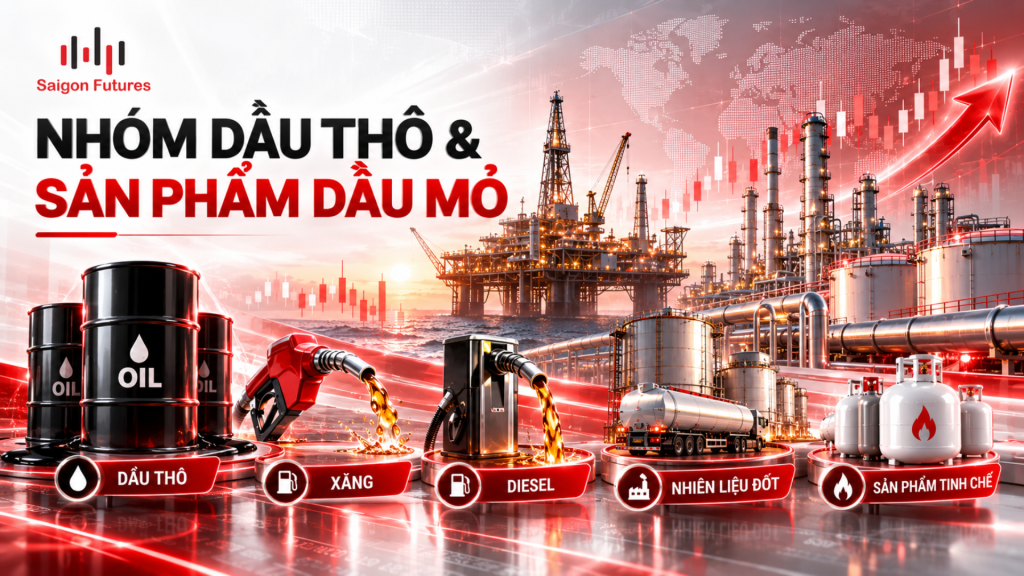 Nhóm dầu thô và sản phẩm dầu mỏ
