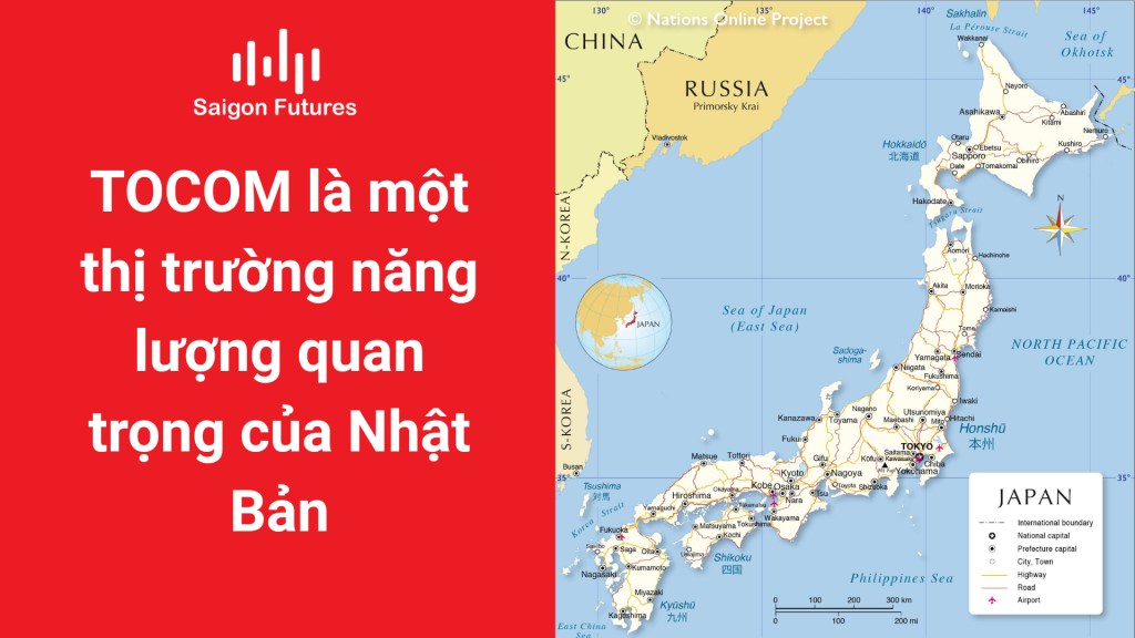 TOCOM là một thị trường năng lượng quan trọng của Nhật Bản