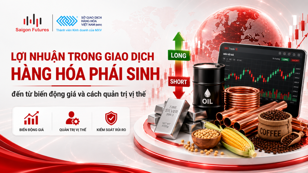 Các phương pháp kiếm lời từ giao dịch hàng hóa phái sinh ở chiều tăng chiều giảm và spread
