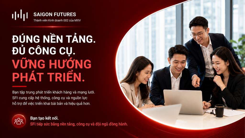 Hệ sinh thái công cụ dành cho cộng tác viên và đối tác Saigon Futures
