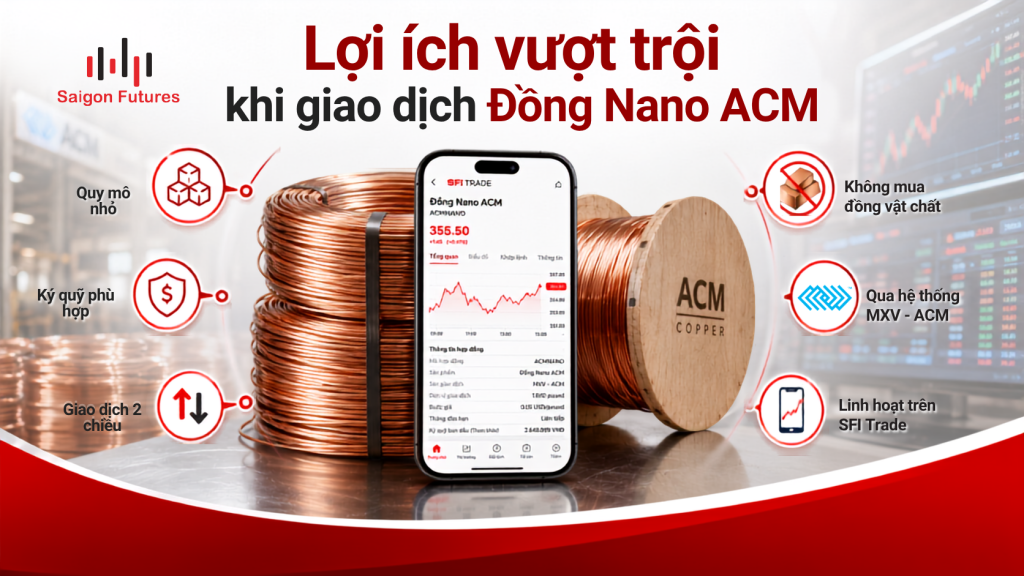  Lợi ích khi giao dịch Đồng Nano ACM