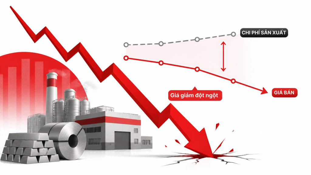 Các nhà sản xuất hàng hóa thường đối mặt với rủi ro khi giá hàng hóa giảm đột ngột